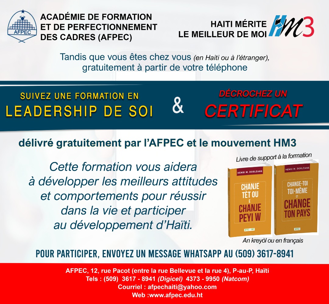 Formation leadeship de soi HM3